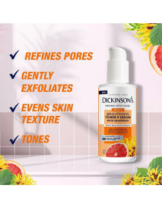 Tónico + Suero Aclarador Dickinson con Pomelo 118 ml Sin Alcohol 2
