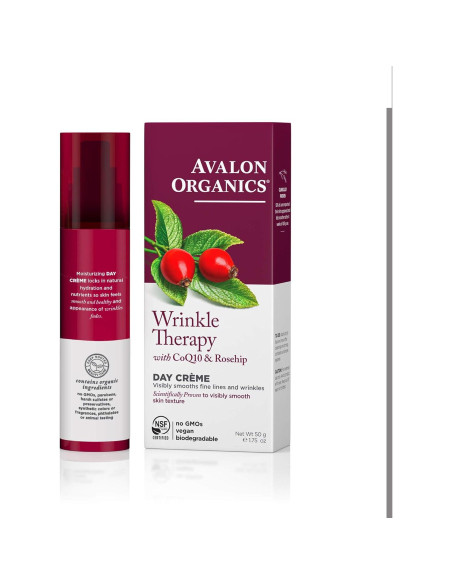 Crema de Día Avalon Organics 49.6 g - Terapia de Arrugas Crema de Día Avalon Organics 49.6 g - Terapia de Arrugas
