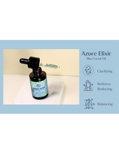 Aceite Facial Hidratante De Selva Azure Elixir 28.35 ml
