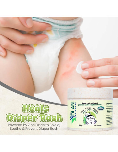 Crema para Erupciones de Pañal Olan Wellness 99.7g - Natural