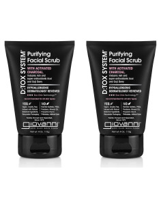 Exfoliante Facial Purificante GIOVANNI D:tox 113 g - Carbón Activado