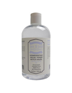 Tónico Facial Homeopático Oak & Sage Hamamelis 354ml Sin Fragancia