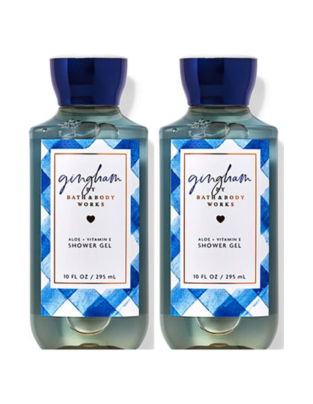 Gel de Ducha Gingham Bath & Body Works 2 Pack 295 ml