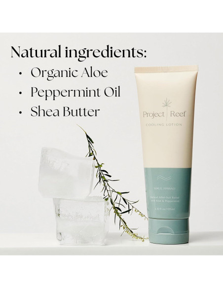 Loción Refrescante After Sun Project Reef 68g - Aloe Vera y Menta