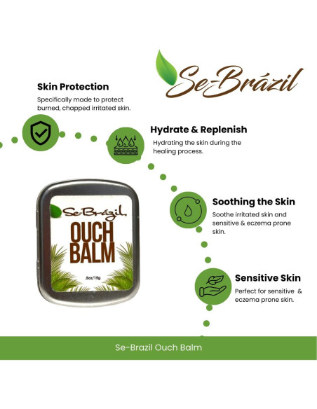 Bálsamo Ouch Se-Brasil 14 g para Piel Irritada y Eccema