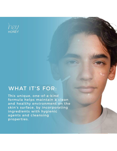 Hey Honey Be Clear - Tratamiento Nocturno para Acné 28 g