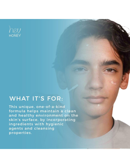 Hey Honey Be Clear - Tratamiento Nocturno para Acné 28 g