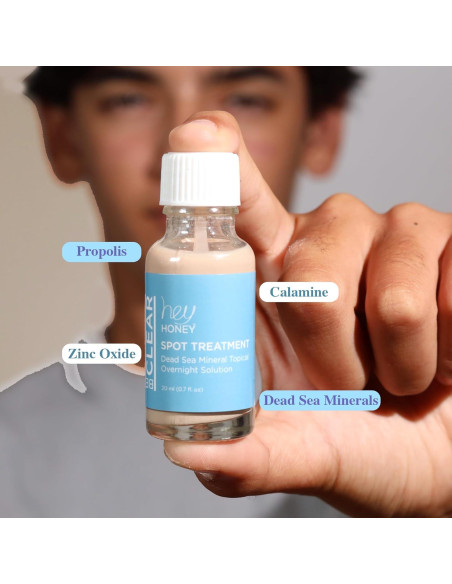 Hey Honey Be Clear - Tratamiento Nocturno para Acné 28 g