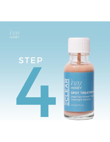 Hey Honey Be Clear - Tratamiento Nocturno para Acné 28 g