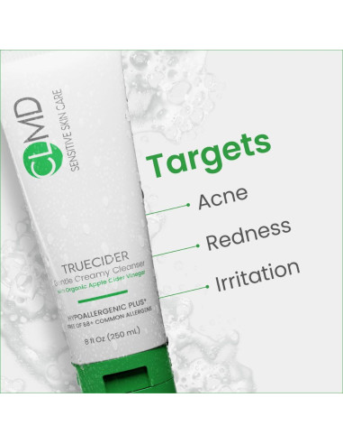 Limpiador Facial Suave CLMD con Vinagre de Sidra 236 ml