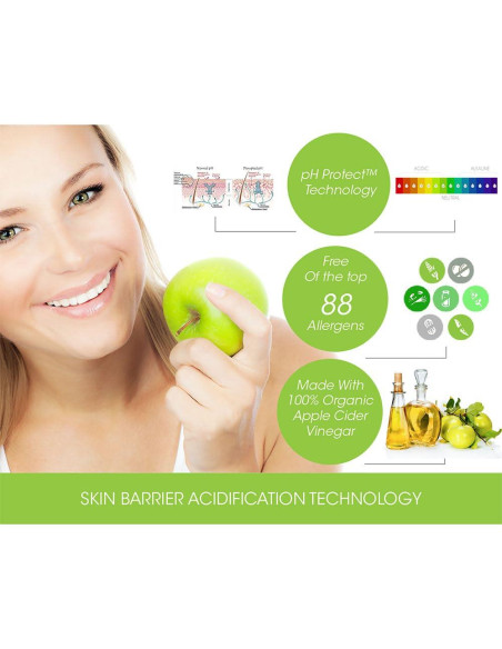 Limpiador Facial Suave CLMD con Vinagre de Sidra 236 ml