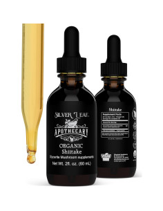 Tintura de Shiitake Orgánica 60 mL - Suplemento Inmunológico 2