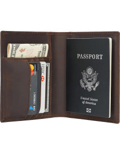 Billetera Bifold de Cuero Polare con Bloqueo RFID para Hombre 2