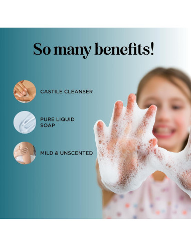 Jabón Líquido de Castile Sin Fragancia Maple Holistics 226g