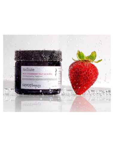 Peeling AHA Iluminador Savor Beauty Fresa Silvestre 56.7g