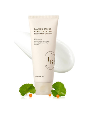 Crema Centella Cuidadora Heveblue 117g - PDRN y Extracto de Salmón