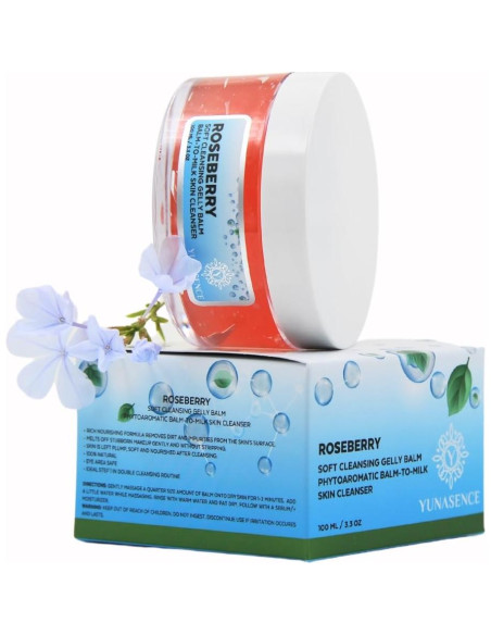 YUNASENCE Bálsamo Limpiador Suave Gel 85g para Piel Seca