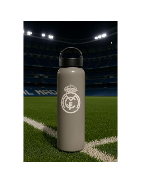 Botella de Agua Aluminio Real Madrid 0.59 L Deportiva