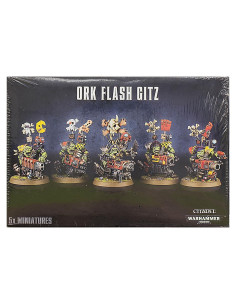 Figura de Acción Ork Flash Gitz Warhammer 40,000 - 5 Miniaturas