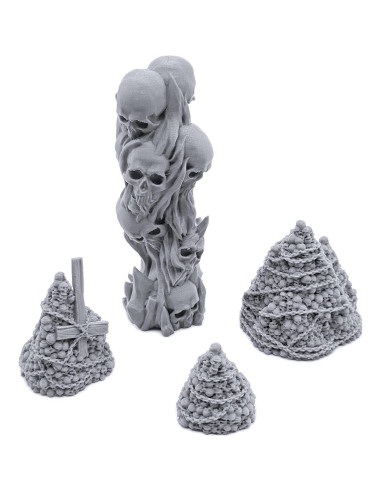 Escenografía Impresa 3D EnderToys Tormented Scatter 28mm