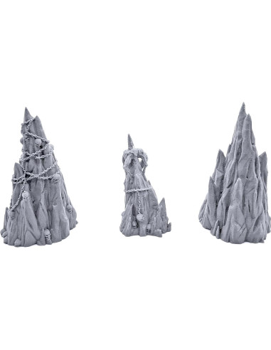 Escenografía Impresa 3D EnderToys Tormented Scatter 28mm