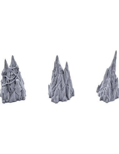 Escenografía Impresa 3D EnderToys Tormented Scatter 28mm