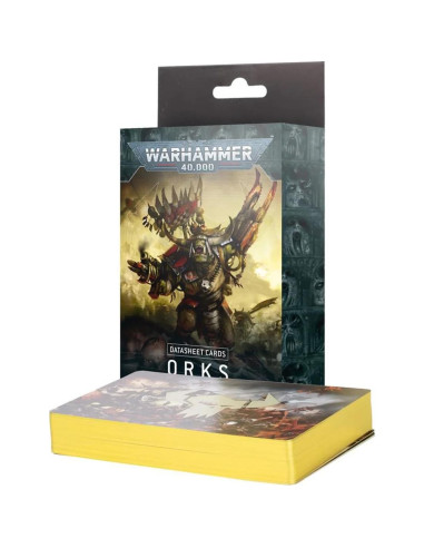 Tarjetas de Ficha Orkos Games Workshop 16.5x11.4 cm