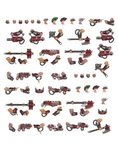 Kit de Armas y Mejoras Goliath Games Workshop - 64 Piezas 2