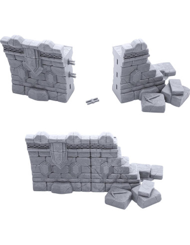 Paredes Modulares EnderToys para RPG y Wargames 28mm