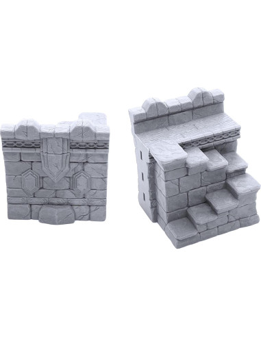 Paredes Modulares EnderToys para RPG y Wargames 28mm