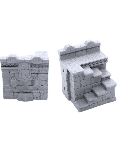 Paredes Modulares EnderToys para RPG y Wargames 28mm