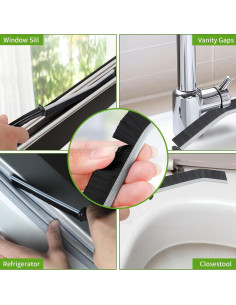 Cepillo de limpieza de ranuras TURUM 6 piezas multifuncional 2