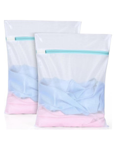 OTraki Bolsa de Lavandería de Malla 30x40 cm 2 Piezas