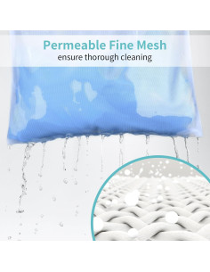 OTraki Bolsa de Lavandería de Malla 30x40 cm 2 Piezas 2