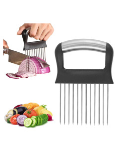 Cortador de Cebolla FANTEXY de Acero Inoxidable 13.97 cm