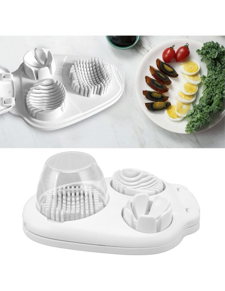 Cortador de Huevos Gavigain - Acero Inoxidable, 3 Modos, 320g