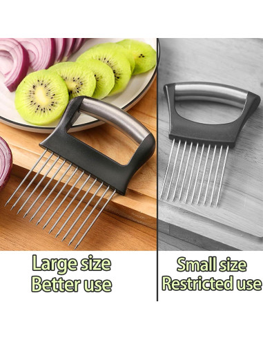 Cortador de Cebolla FANTEXY de Acero Inoxidable 13.97 cm