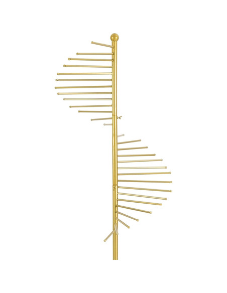 Soporte de Bufandas DYRABREST Dorado 30 Varillas 1.7m