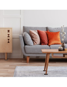 Deslizadores Reutilizables Waxman Ovalados 8.9x15.2 cm Beige (4 Pz) 2