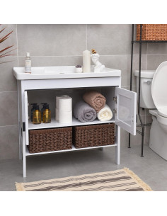 Cestas de Almacenamiento de Mimbre GRANNY SAYS - Paquete de 2 2