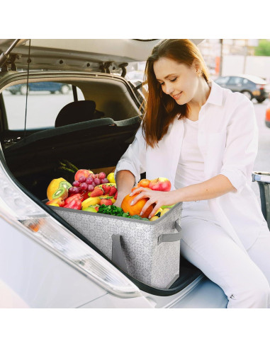 Bolsas de Compras Reutilizables WiseLife 3 PCS Resistente al Agua