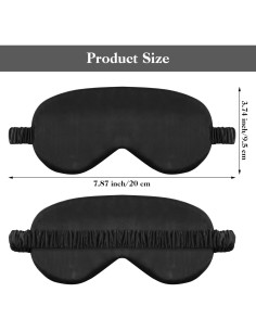 Paquete de 2 Máscaras de Sueño de Seda WY LIGHTING Nivel 631681 2