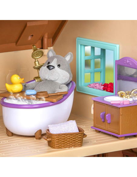 Juego de Baño y Lavandería Li'l Woodzeez - 14 Piezas