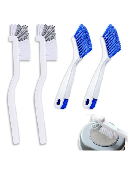 Juego de 4 Cepillos de Limpieza Jokupey para Cocina y Baño