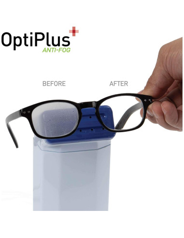 Toallitas de limpieza OptiPlus Anti Fog - 100 unidades