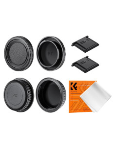 Kit de tapas para cámara Pentax K - K&F Concept - 7 piezas