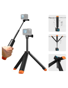 Palanca de Selfie Flotante AFAITH 4en1 Impermeable 22-61cm