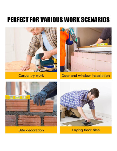 Nivel de Torpedo RONGPRO 22.86 cm Magnético 3 Burbujas