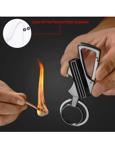 Encendedor de Fósforo Permanente BIASTNR con Abrebotellas - Negro 2