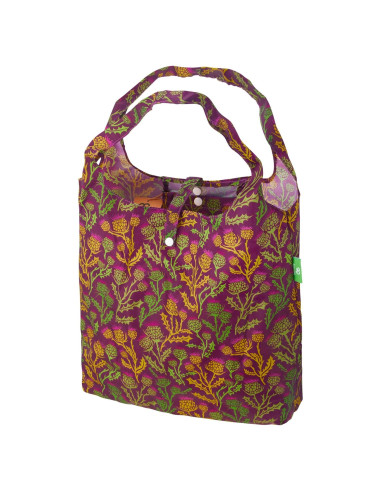 Bolsa de Compras Reutilizable ECO CHIC Púrpura - Plegable e Impermeable